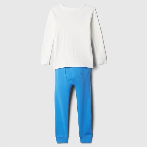 GAP Kids Animal Doctor Long Sleeve & Pant Pajama Set Sz 2T - Picture 2 of 7